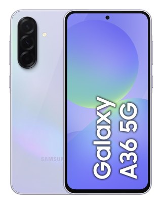 Smartfon Samsung Galaxy A36 17 cm (6.7") Dual SIM Android 15 5G USB Type-C 6 GB 128 GB 5000 mAh Lawenda