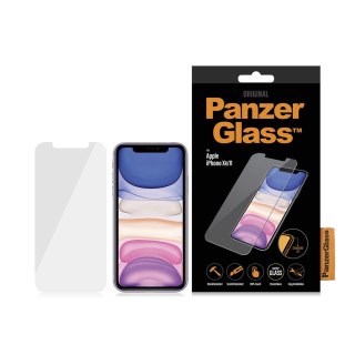 Szkło pancerne PanzerGlass | Jabłko | iPhone XR/11 | Szkło hybrydowe | Przezroczysty | Pokrycie pełnej klatki; Zaokrąglone krawę
