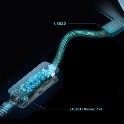 TP-Link UE306 stacja dokująca Czarny TP-Link UE306 stacja dokująca Czarny