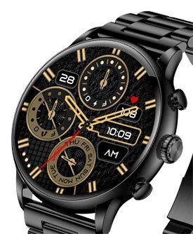 Zegarek myPhone Elegancki 2 | Inteligentny zegarek | Dioda AMOLED | 1,43" | Wodoodporny | Czarny Zegarek myPhone Elegancki 2 | Inteligentny zegarek | Dioda AMOLED | 1,43" | Wodoodporny | Czarny