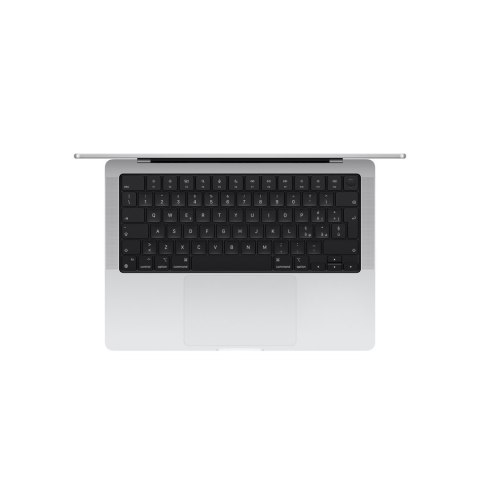 Apple 14-inch MacBook Pro: Apple M4 chip with 10-core CPU and 10-core GPU, 16GB, 512GB SSD - Silver