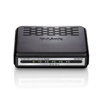 D-Link GO-SW-5G switch niezarządzalny Gigabit Ethernet (10/100/1000) Biały