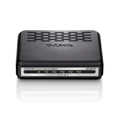 D-Link GO-SW-5G switch niezarządzalny Gigabit Ethernet (10/100/1000) Biały D-Link GO-SW-5G switch niezarządzalny Gigabit Ethernet (10/100/1000) Biały