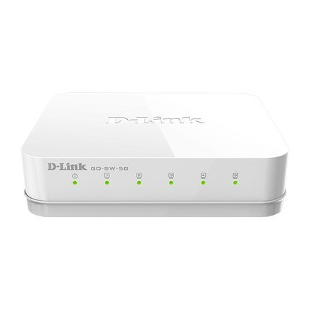 D-Link GO-SW-5G switch niezarządzalny Gigabit Ethernet (10/100/1000) Biały D-Link GO-SW-5G switch niezarządzalny Gigabit Ethernet (10/100/1000) Biały