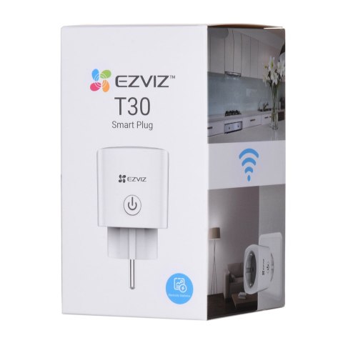 EZVIZ T30-10B-EU inteligentny korek 1600 W Biały