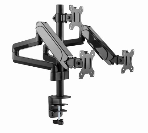 GEMBIRD BIURKOWE REGULOWANE RAMIĘ/UCHWYT NA 3 MONITORY 17-27, VESA 100X100MM, DO 7 KG GEMBIRD BIURKOWE REGULOWANE RAMIĘ/UCHWYT NA 3 MONITORY 17-27, VESA 100X100MM, DO 7 KG