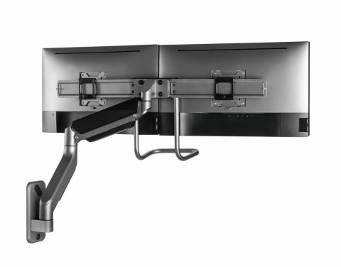GEMBIRD ŚCIENNE REGULOWANE RAMIĘ/UCHWYT NA 2 MONITORY 17-32, VESA 100X100MM, DO 8 KG GEMBIRD ŚCIENNE REGULOWANE RAMIĘ/UCHWYT NA 2 MONITORY 17-32, VESA 100X100MM, DO 8 KG