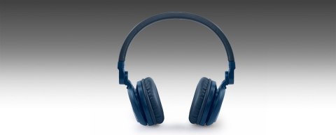Muse M-276BTB słuchawki/zestaw słuchawkowy Przewodowy i Bezprzewodowy Opaska na głowę Połączenia/muzyka Bluetooth Niebieski