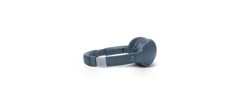 Muza | Słuchawki stereofoniczne | M-272 BTB | Wbudowany mikrofon | Łączność Bluetooth | Niebieski Muza | Słuchawki stereofoniczne | M-272 BTB | Wbudowany mikrofon | Łączność Bluetooth | Niebieski