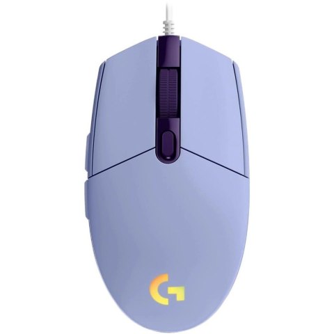 Mysz USB Optical G102 Lightsy Purple 910-005854 Logitech