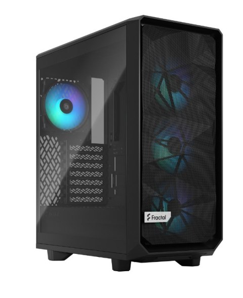 Obudowa Fractal Design Meshify 2 Compact RGB Czarna (FD-C-MES2C-06) Obudowa Fractal Design Meshify 2 Compact RGB Czarna (FD-C-MES2C-06)