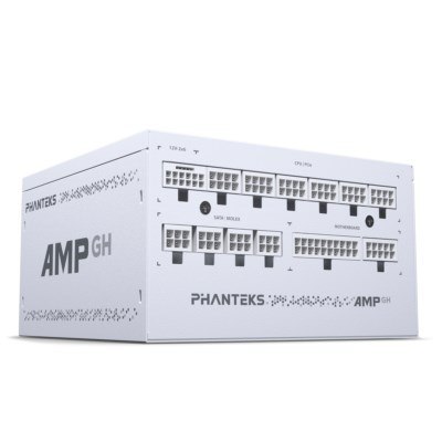 Zasilacz PHANTEKS AMP GH 1000W 80 PLUS Platinum, PCIe 5.1, ATX 3.1 - 1000 Watt, biały Zasilacz PHANTEKS AMP GH 1000W 80 PLUS Platinum, PCIe 5.1, ATX 3.1 - 1000 Watt, biały