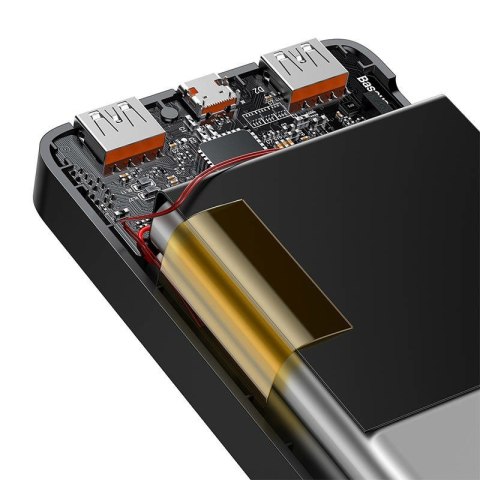 BASEUS POWERBANK BIPOW 20000MAH, 2XUSB, USB-C, 20W (CZARNY) BASEUS POWERBANK BIPOW 20000MAH, 2XUSB, USB-C, 20W (CZARNY)