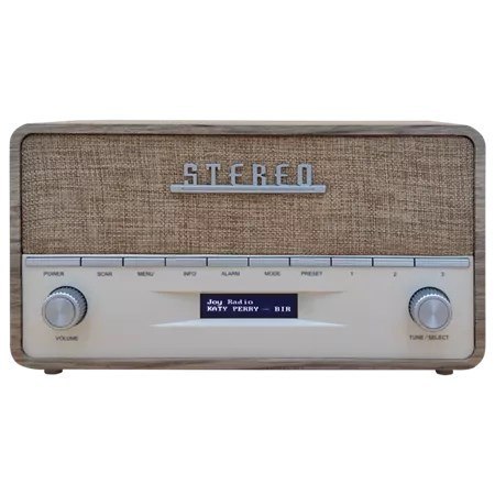 Denver DAB-36LW radio Przenośny Cyfrowy Brązowy, Biały Denver DAB-36LW radio Przenośny Cyfrowy Brązowy, Biały