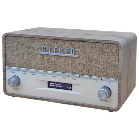 Denver DAB-36LW radio Przenośny Cyfrowy Brązowy, Biały Denver DAB-36LW radio Przenośny Cyfrowy Brązowy, Biały