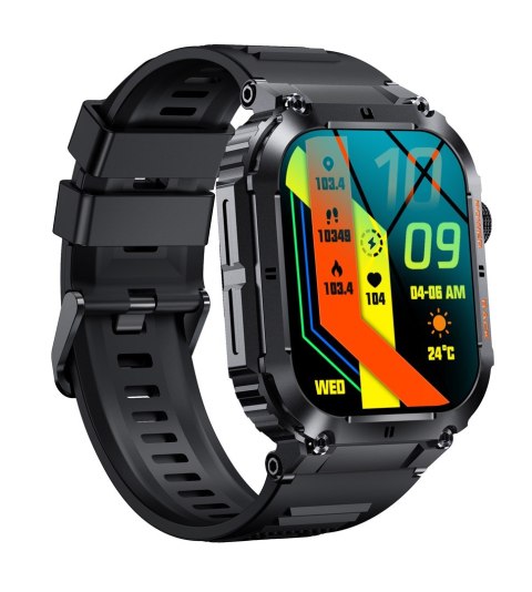 Denver SWC-191B smartwatch / zegarek sportowy 4,98 cm (1.96") IPS Cyfrowy 320 x 386 px Ekran dotykowy Czarny Denver SWC-191B smartwatch / zegarek sportowy 4,98 cm (1.96") IPS Cyfrowy 320 x 386 px Ekran dotykowy Czarny