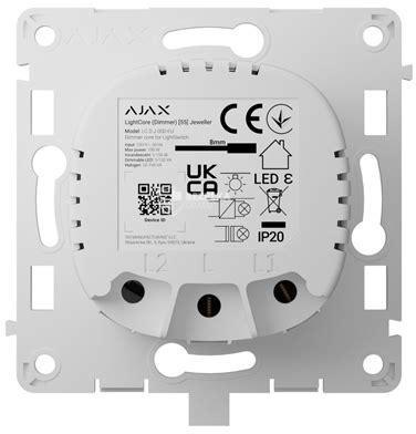 Ściemniacz pionowy AJAX LightCore Dimmer vertical (white) Ściemniacz pionowy AJAX LightCore Dimmer vertical (white)