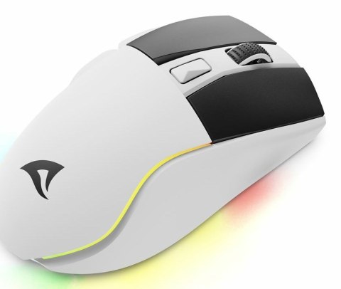 Sharkoon SGM50W myszka Gaming Po prawej stronie RF Wireless + USB Type-A Optyczny 6400 DPI