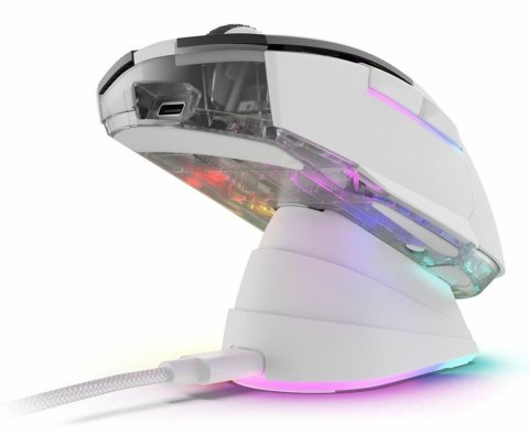 Sharkoon SGM50W myszka Gaming Po prawej stronie RF Wireless + USB Type-A Optyczny 6400 DPI