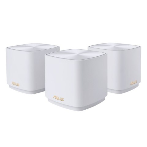 ASUS ZenWiFi XD4 Plus AX1800 3 Pack White Dual-band (2.4 GHz/5 GHz) Wi-Fi 6 (802.11ax) Biały 2 Wewnętrzne ASUS ZenWiFi XD4 Plus AX1800 3 Pack White Dual-band (2.4 GHz/5 GHz) Wi-Fi 6 (802.11ax) Biały 2 Wewnętrzne