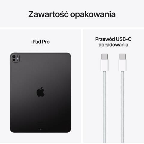 Apple iPad Pro Apple M 2 TB 33 cm (13") 16 GB Wi-Fi 6E (802.11ax) iPadOS 17 Czarny