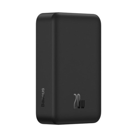 Baseus Magnetic Mini Powerbank Bezprzewodowe ładowanie 20000 mAh 20 W Czarny Baseus Magnetic Mini Powerbank Bezprzewodowe ładowanie 20000 mAh 20 W Czarny