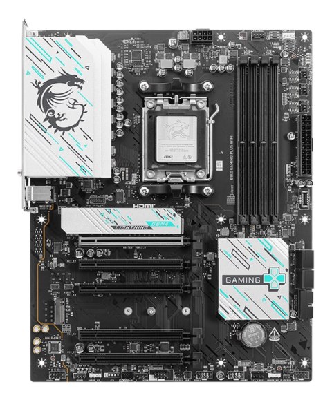 MSI B840 GAMING PLUS WIFI płyta główna AMD B840 Gniazdo AM5 ATX MSI B840 GAMING PLUS WIFI płyta główna AMD B840 Gniazdo AM5 ATX