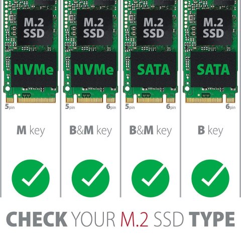 SSD ACC ADAPTER NVME/SATA/M.2/SP&LP PCEM2-D AXAGON SSD ACC ADAPTER NVME/SATA/M.2/SP&LP PCEM2-D AXAGON