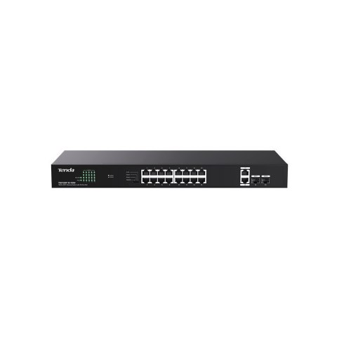Tenda TEG1120P-16-150W łącza sieciowe Nie zarządzany Gigabit Ethernet (10/100/1000) Obsługa PoE Tenda TEG1120P-16-150W łącza sieciowe Nie zarządzany Gigabit Ethernet (10/100/1000) Obsługa PoE