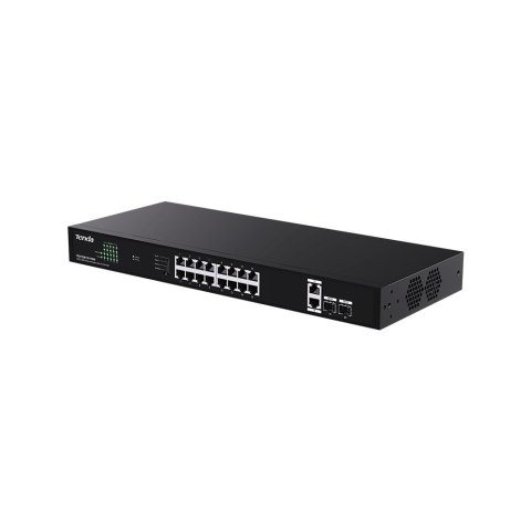 Tenda TEG1120P-16-150W łącza sieciowe Nie zarządzany Gigabit Ethernet (10/100/1000) Obsługa PoE Tenda TEG1120P-16-150W łącza sieciowe Nie zarządzany Gigabit Ethernet (10/100/1000) Obsługa PoE
