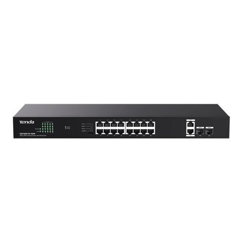 Tenda TEG1120P-16-150W łącza sieciowe Nie zarządzany Gigabit Ethernet (10/100/1000) Obsługa PoE Tenda TEG1120P-16-150W łącza sieciowe Nie zarządzany Gigabit Ethernet (10/100/1000) Obsługa PoE