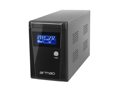 Armac O/1500E/LCD zasilacz UPS Technologia line-interactive 1,5 kVA 3 x gniazdo sieciowe Armac O/1500E/LCD zasilacz UPS Technologia line-interactive 1,5 kVA 3 x gniazdo sieciowe