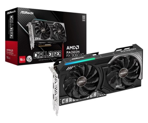 Asrock AMD Radeon RX 9060 XT Challenger 16GB OC GDDR6 Asrock AMD Radeon RX 9060 XT Challenger 16GB OC GDDR6