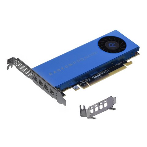 Karta graficzna AMD Radeon Pro WX 3200 4GB GDDR5, 4x Mini-DisplayPort, 50W, PCI Gen3 x16