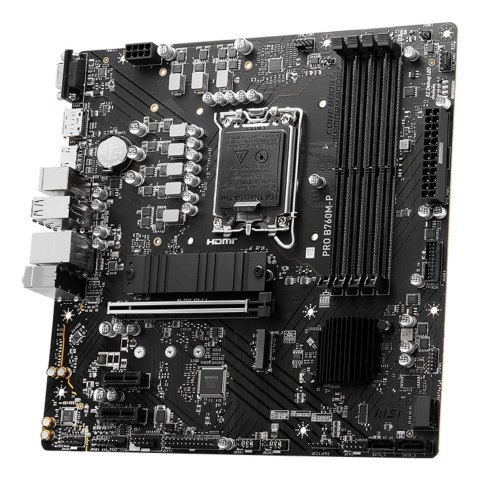 MSI PRO B760M-P płyta główna Intel B760 LGA 1700 micro ATX MSI PRO B760M-P płyta główna Intel B760 LGA 1700 micro ATX