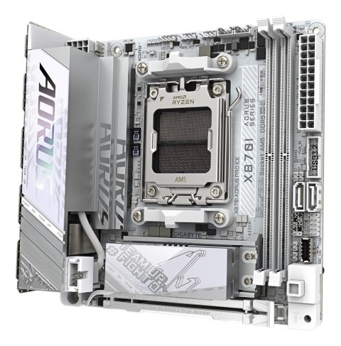 Płyta główna Gigabyte X870I AORUS PRO ICE (X870, AM5, mITX, DDR5) Płyta główna Gigabyte X870I AORUS PRO ICE (X870, AM5, mITX, DDR5)
