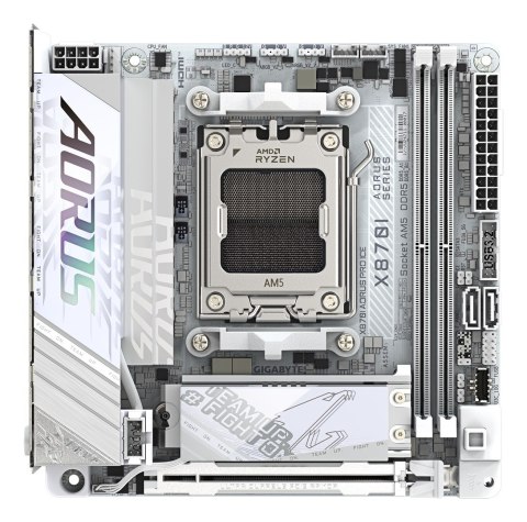 Płyta główna Gigabyte X870I AORUS PRO ICE (X870, AM5, mITX, DDR5) Płyta główna Gigabyte X870I AORUS PRO ICE (X870, AM5, mITX, DDR5)