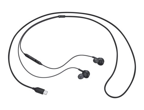 Samsung EO-IC100 Zestaw słuchawkowy Przewodowa Douszny Połączenia/muzyka USB Type-C Czarny