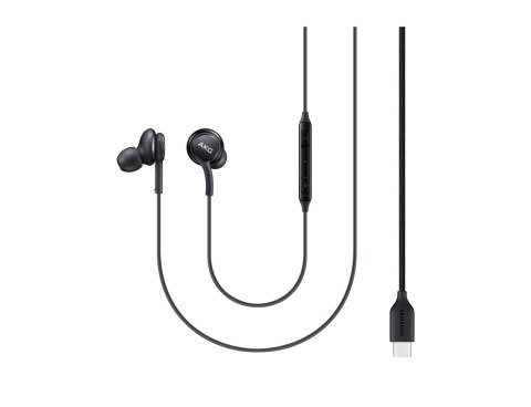Samsung EO-IC100 Zestaw słuchawkowy Przewodowa Douszny Połączenia/muzyka USB Type-C Czarny