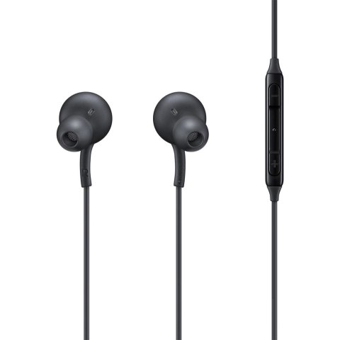 Samsung EO-IC100 Zestaw słuchawkowy Przewodowa Douszny Połączenia/muzyka USB Type-C Czarny