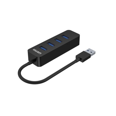 UNITEK uHUB Q4 USB 3.2 Gen 1 (3.1 Gen 1) Type-A 5000 Mbit/s Czarny UNITEK uHUB Q4 USB 3.2 Gen 1 (3.1 Gen 1) Type-A 5000 Mbit/s Czarny