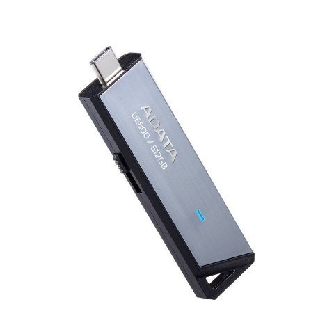 ADATA UE800 pamięć USB 512 GB USB Type-C 3.2 Gen 2 (3.1 Gen 2) Srebrny ADATA UE800 pamięć USB 512 GB USB Type-C 3.2 Gen 2 (3.1 Gen 2) Srebrny