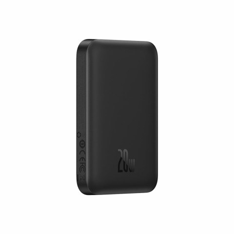 Baseus P10059002113-00 bank mocy 6000 mAh Bezprzewodowe ładowanie Czarny