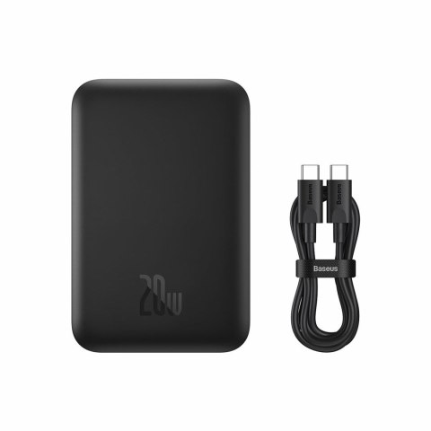 Baseus P10059002113-00 bank mocy 6000 mAh Bezprzewodowe ładowanie Czarny