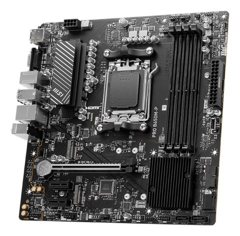 MSI PRO B650M-P płyta główna AMD B650 Gniazdo AM5 micro ATX