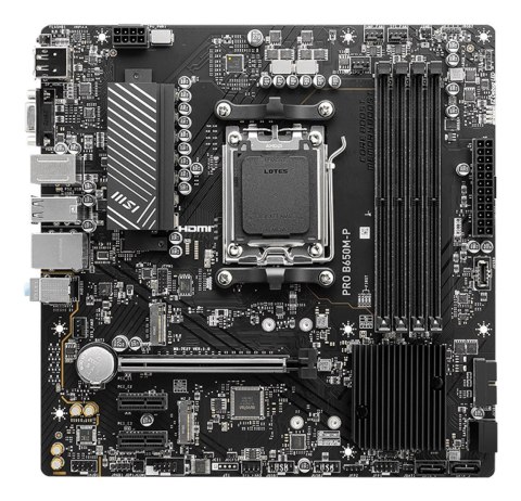 MSI PRO B650M-P płyta główna AMD B650 Gniazdo AM5 micro ATX