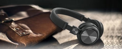 Muse M-276BT słuchawki/zestaw słuchawkowy Przewodowy i Bezprzewodowy Opaska na głowę Połączenia/muzyka Bluetooth Czarny
