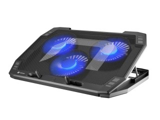 NATEC Laptop Cooling Pad Oriole 15.6-17.3inch LED podkładka chłodząca do notebooków 43,9 cm (17.3")