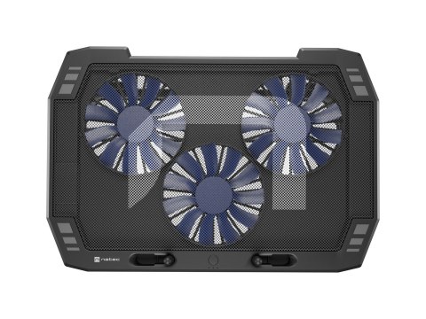NATEC Laptop Cooling Pad Oriole 15.6-17.3inch LED podkładka chłodząca do notebooków 43,9 cm (17.3")