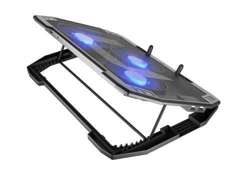 NATEC Laptop Cooling Pad Oriole 15.6-17.3inch LED podkładka chłodząca do notebooków 43,9 cm (17.3")